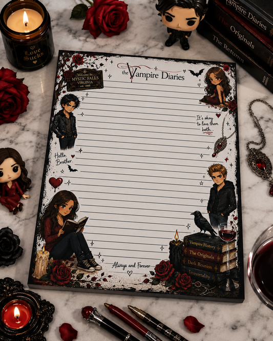 The Vampire Diaries inspired Notepad