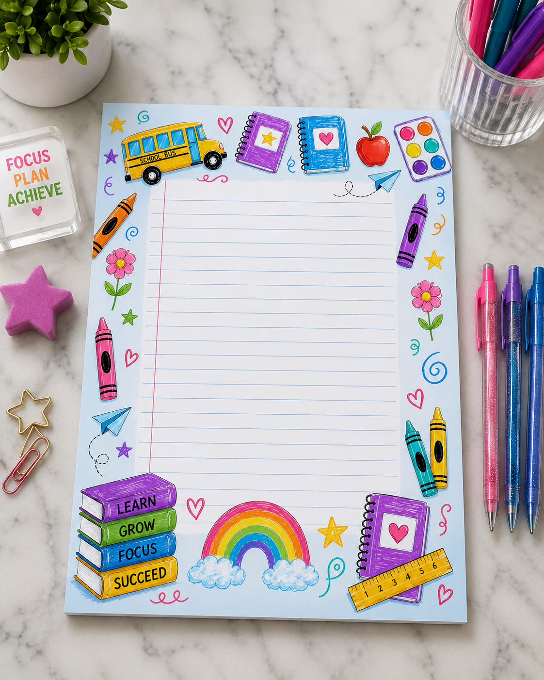 Bright Minds – School Notepad