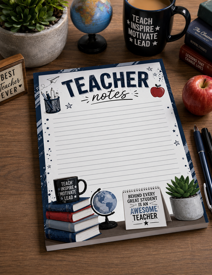 Inspire Every Lesson Teacher Notepad