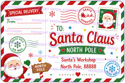 Dear Santa Letter Notepad