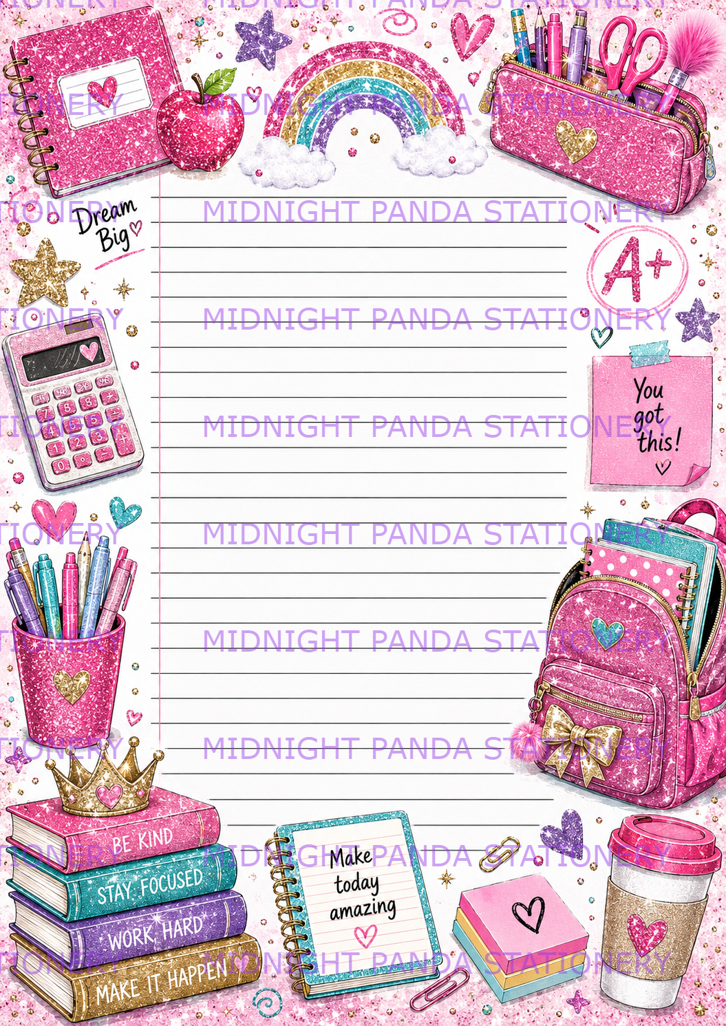 Dream Your Success - School notepad